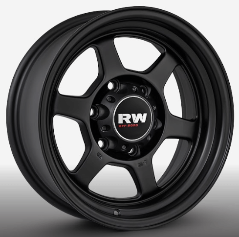 RW® - 16X8 6X139.7 ET-5 CB110.5 SMATE BLACK