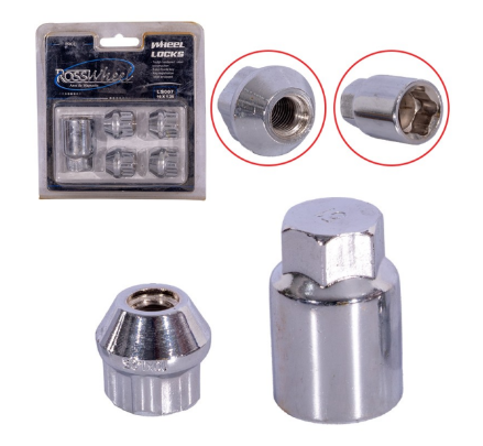 KIT SEGURIDAD CONICA RW ROSWHEEL 5PCS 22MM 10X1.25 D19