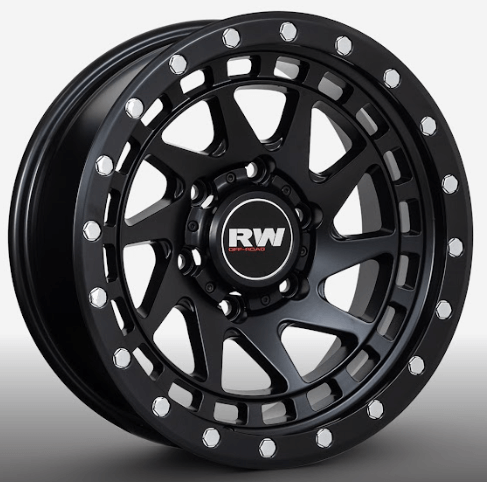 RW® - 16X8 6X139.7 ET0 CB110.5 SMATE B/RIVETS