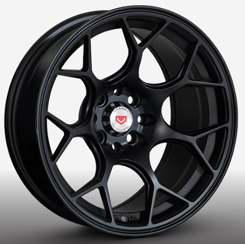 RW® - 15x8.25 4X100/4X108 ET0 CB73.1 SMATTE BLACK