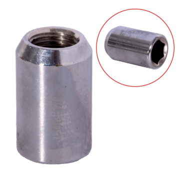 HEXAGONAL CONICA 33MM 1/20-20 CROMADO