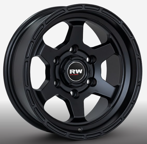 RW® - 15x8 6X139.7 ET0 CB110.5 SMATE BLACK