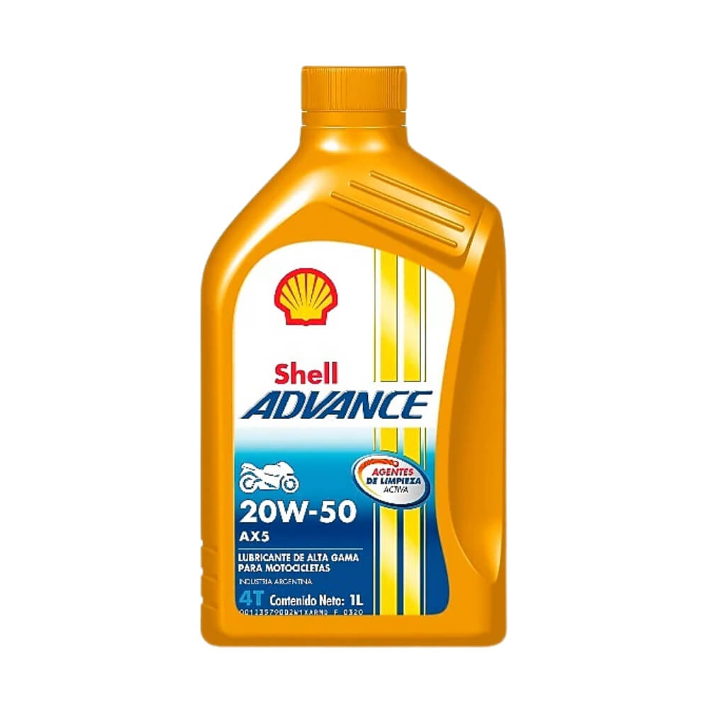 SHELL ADVANCE 4T AX5 20W50 SL MA2 1L