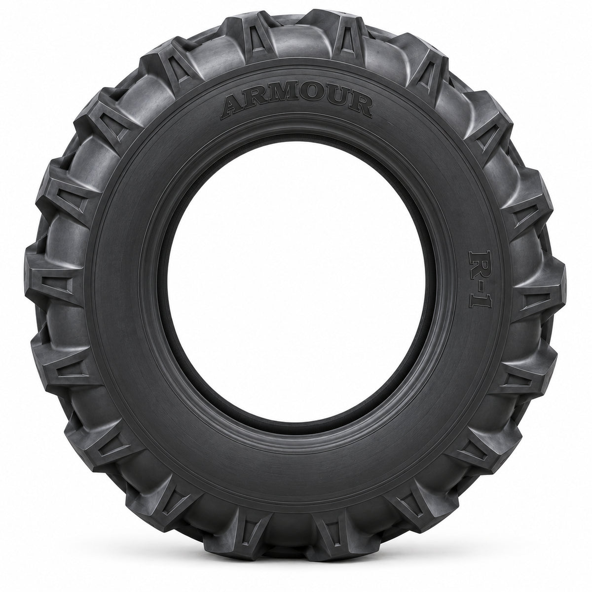 ARMOUR R-1 sin aro — vista lateral, letras negras