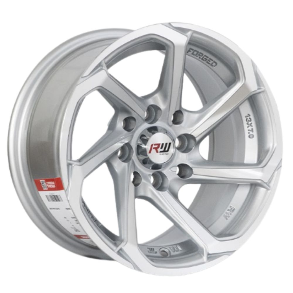 ARO 13X7 100/114.3X8 ET0 CB73.1 SILVER MACHINE