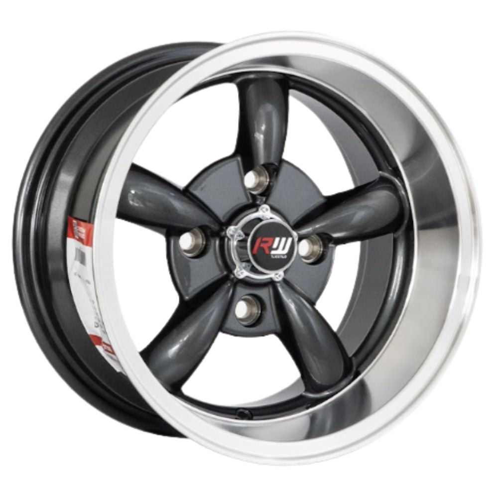 ARO 13X7 114.3X4 ET-7 CB73.1 DARK GUN METAL/LIP POLISH