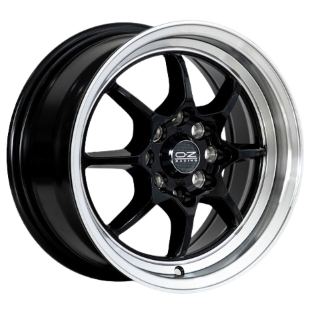 ARO 14X6 100/114.3X8 ET30 CB73.1 BLACK/LIP POLISH