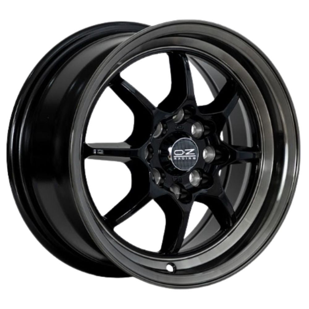 ARO 14X6 100/114.3X8 ET30 CB73.1 BLACK/LIP POLISH BLAC