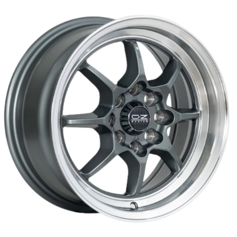 ARO 14X6 100/114.3X8 ET30 CB73.1 GUN METAL/LIP POLISH