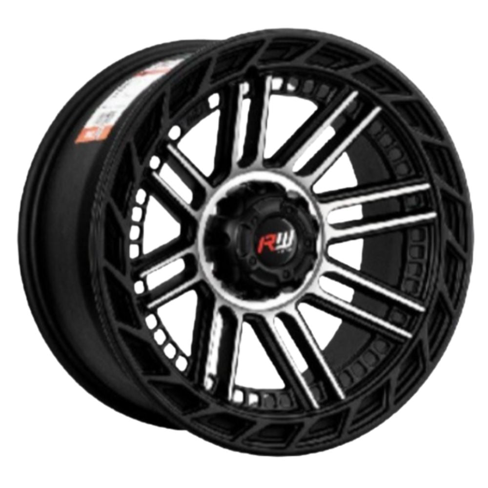 ARO 17X8 108X5 ET-5 CB65.1 SMATE BLACK MACHINE/RING SM
