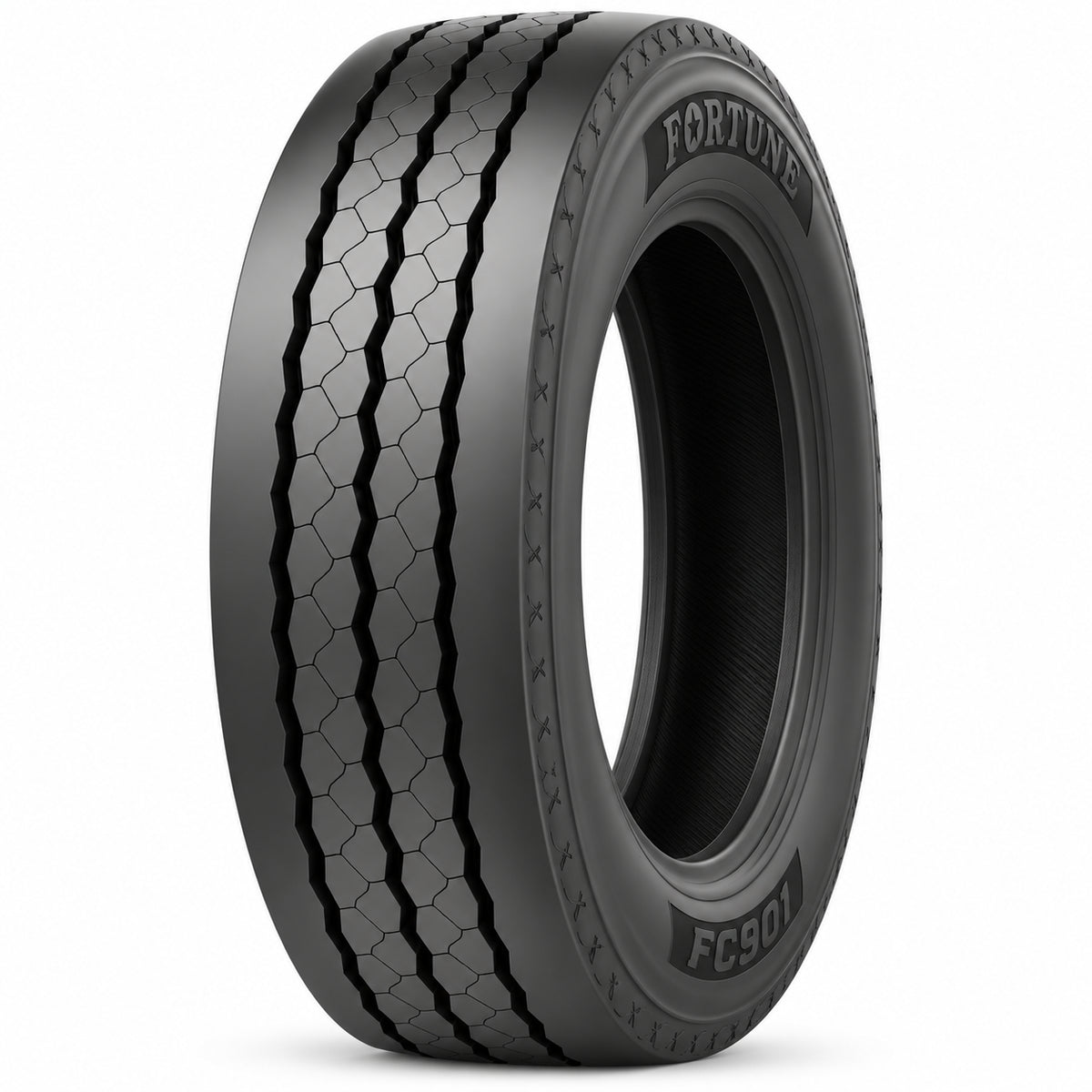 FORTUNE FC901 sin aro — vista diagonal, letras negras