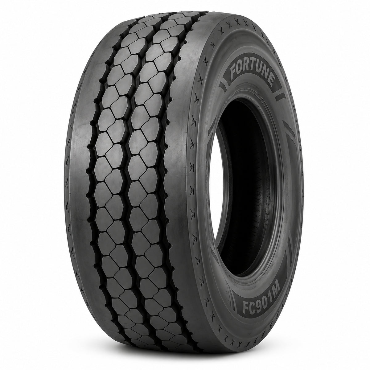 FORTUNE FC901M sin aro — vista diagonal, letras negras