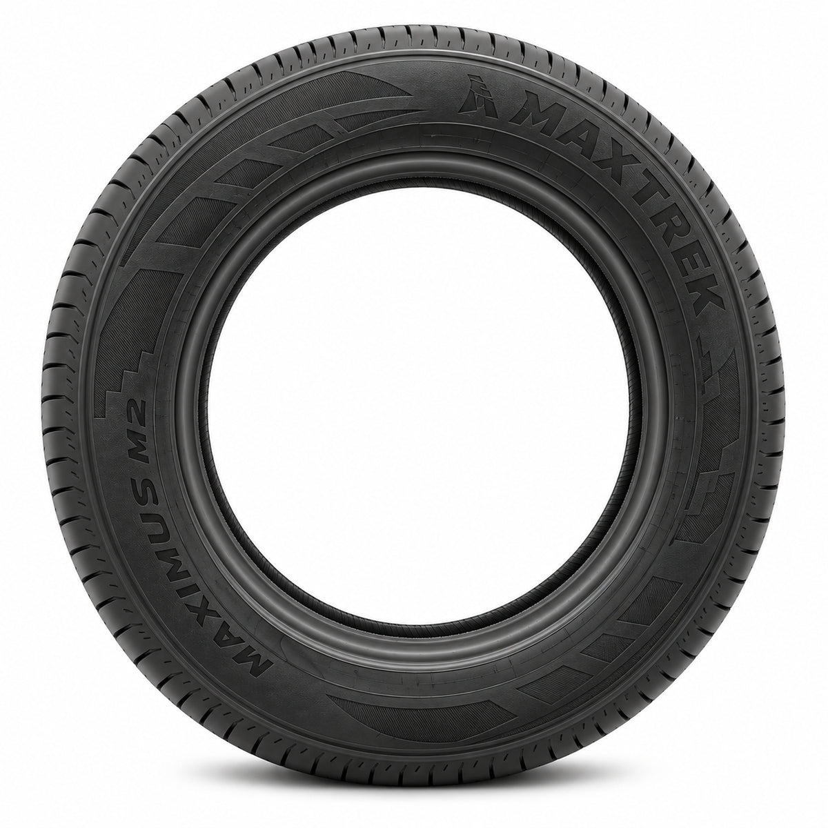 MAXTREK MAXIMUS M2 sin aro — vista lateral, letras negras