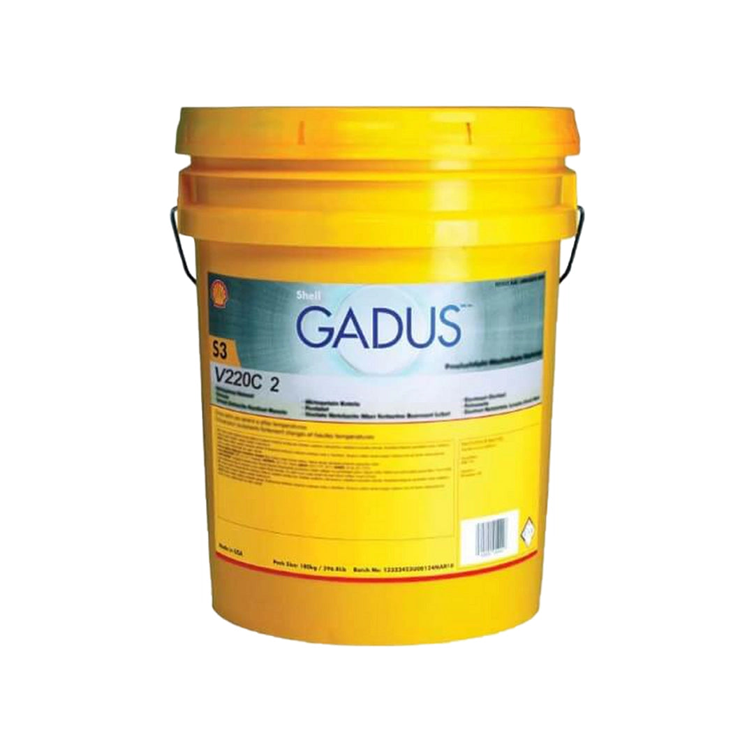 Imagen de Shell GADUS S3 V220C 2, comercializado en 18 KG. Mantallanta, Ecuador.