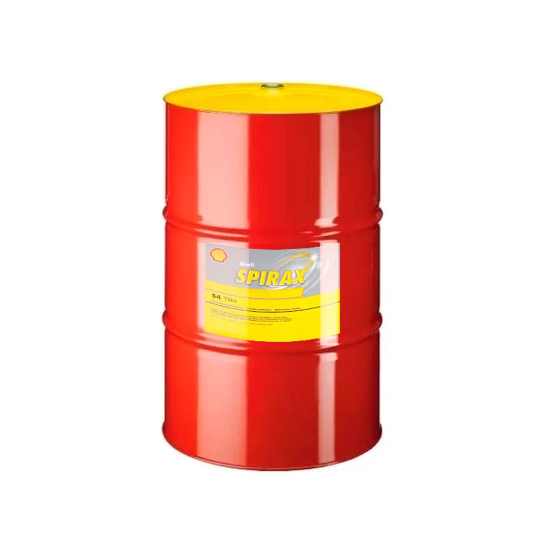 Imagen de Shell SPIRAX S4 TXM, comercializado en tambor de 55 UGL. Mantallanta, Ecuador.
