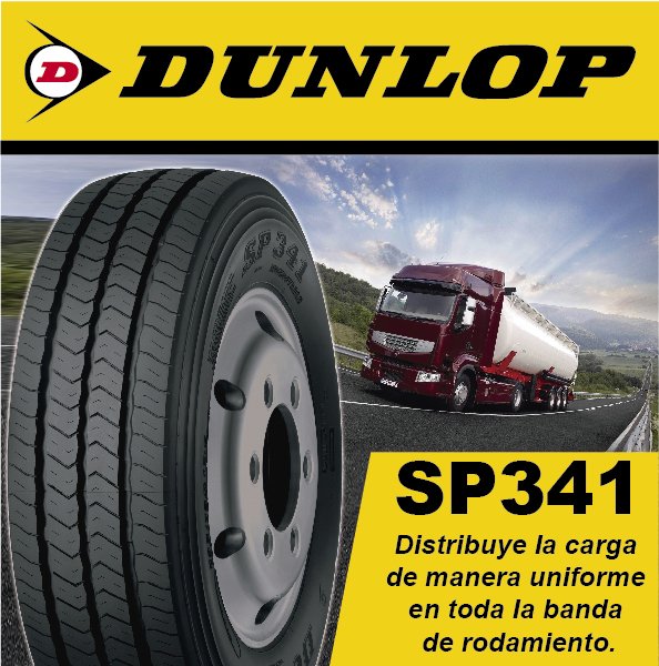 DUNLOP® SP341 - 9.5R17.5 129M 