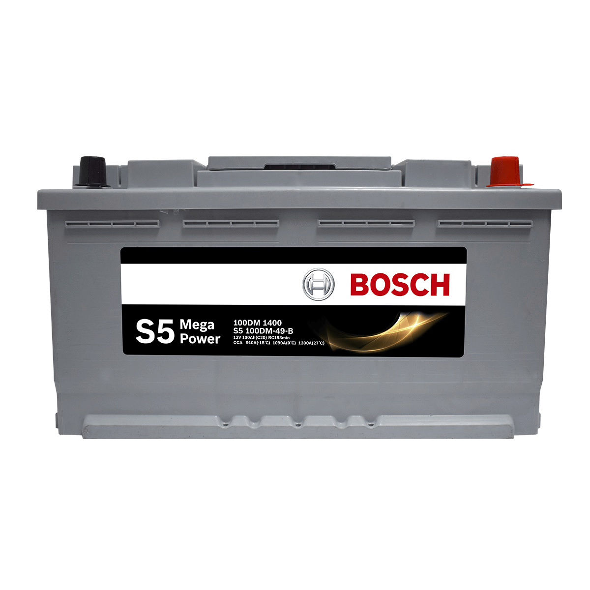 BATERIA BOSCH® S5 - 100DM MP (- +) NORMAL 100AH SELLADA